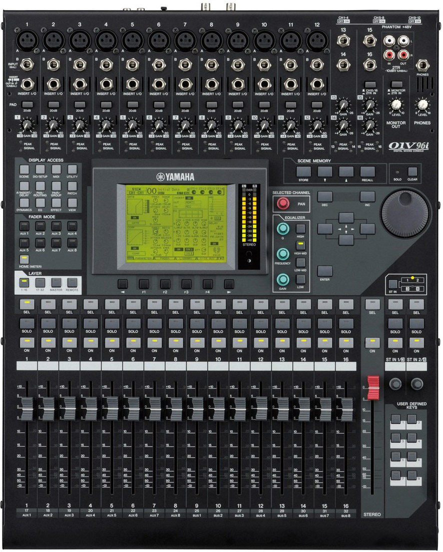 Yamaha 01V96i Mixing Console (Ex-Demo) #bazk01006