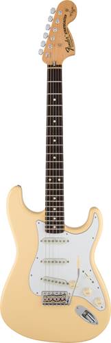 Fender Artist Stratocaster Yngwie Malmsteen Rosewood Fingerboard Vintage White