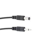 Voodoo Lab 2.1mm Straight Barrel Plug and 3.5mm Straight Mini Plug 18in Cable
