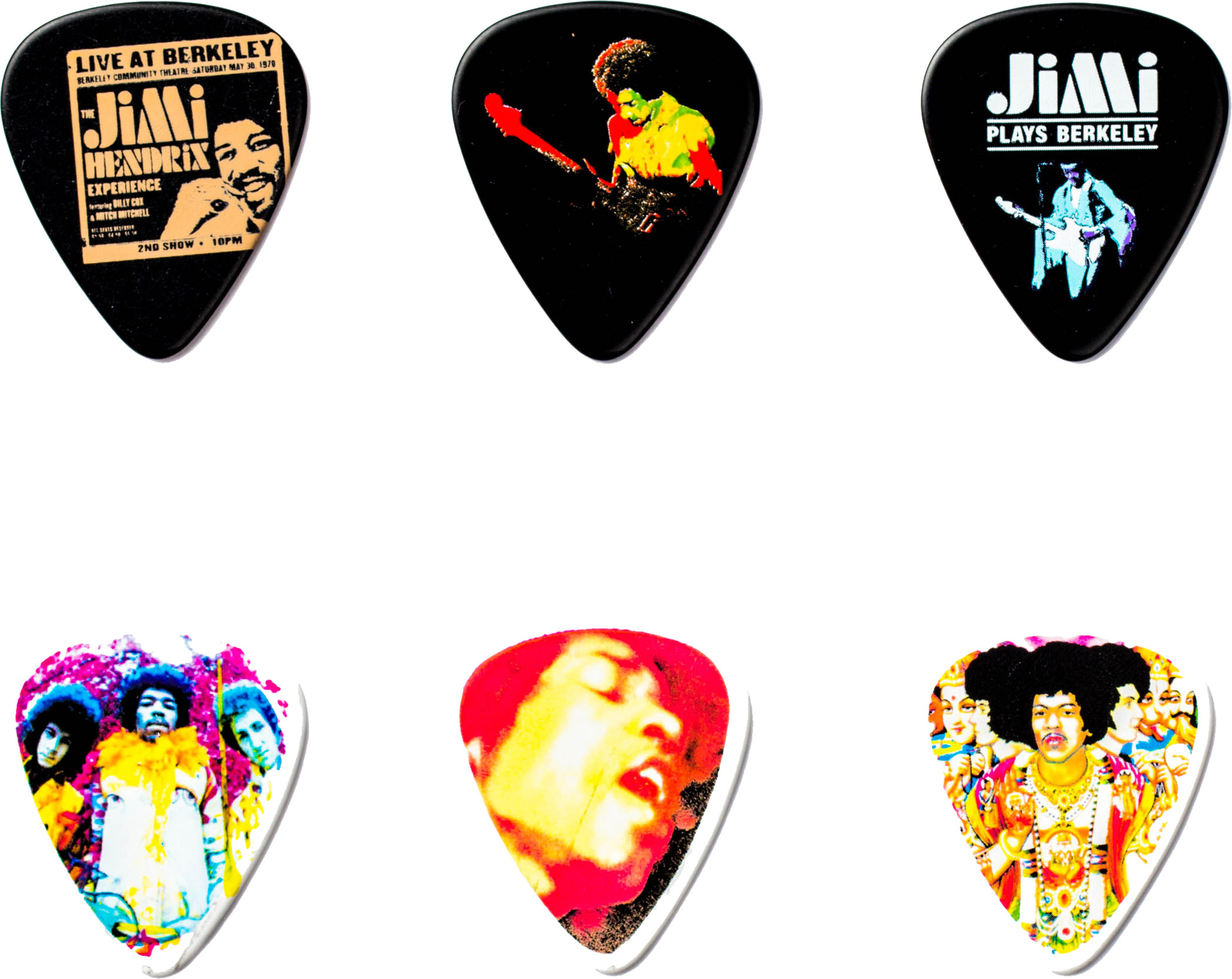 Dunlop JD-JH-PT03H ELECTRIC LADY  Jimi Hendrix Pick Tin
