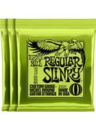 Ernie Ball 3221 Regular Slinky 10-46 3 Pack