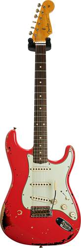 Fender Custom Shop Michael Landau 1963 Strat Fiesta Red over 3 Tone Sunburst  #R104791
