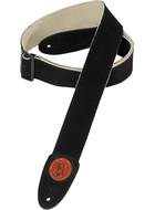 Levy's MSS7-BLK Suede Leather Strap Black