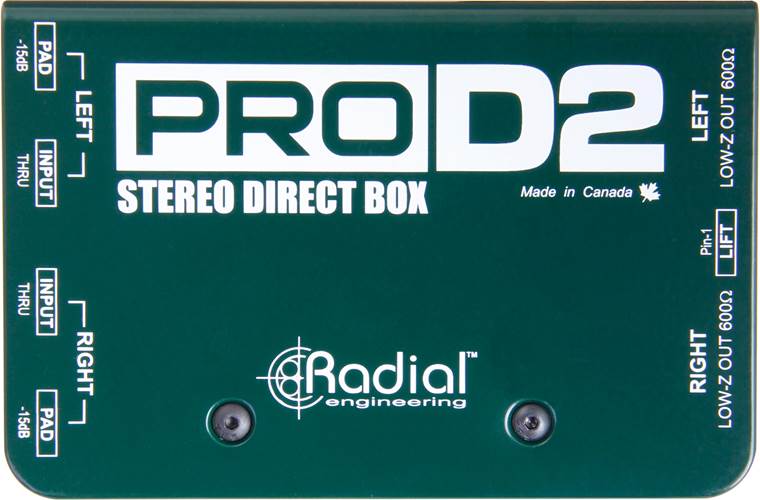Radial PRO-D2 DI Box (Ex-Demo)