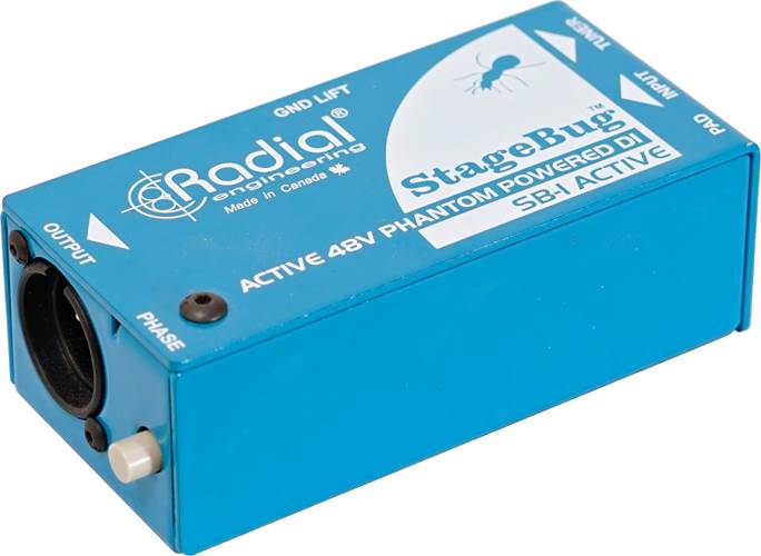 Radial SB-1 Acoustic Stagebug DI Box (Ex-Demo) #001