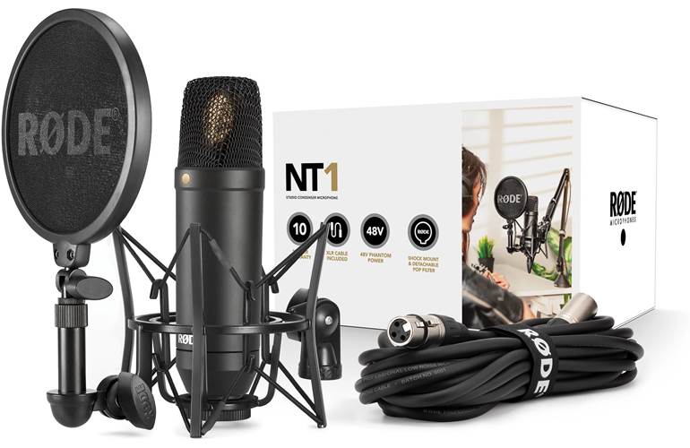 Rode NT1-KIT Condenser Microphone with Accessory Kit