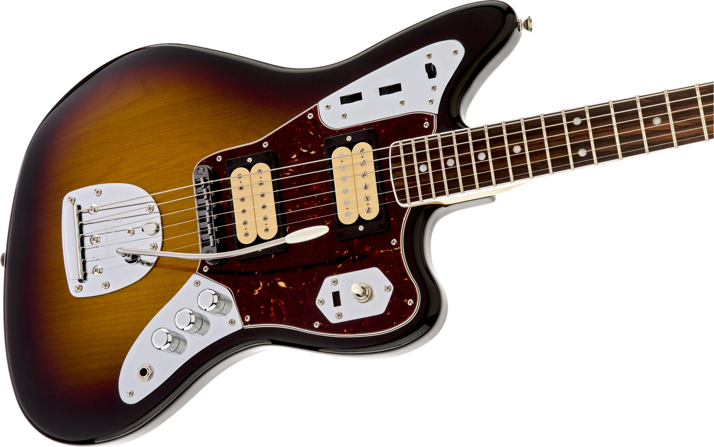 Fender Kurt Cobain Jaguar 3 Colour Sunburst NOS Rosewood 