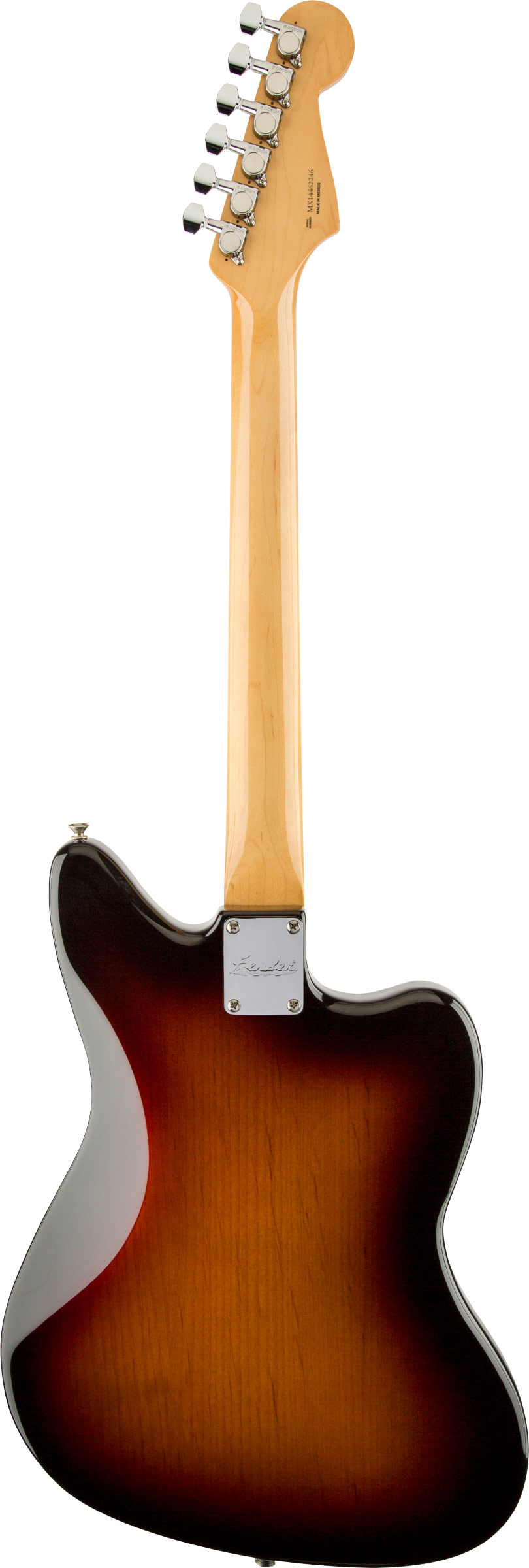 Fender Kurt Cobain Jaguar 3 Colour Sunburst NOS Left Handed Rosewood Fingerboard