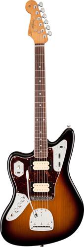 Fender Kurt Cobain Jaguar 3 Colour Sunburst NOS Left Handed Rosewood Fingerboard