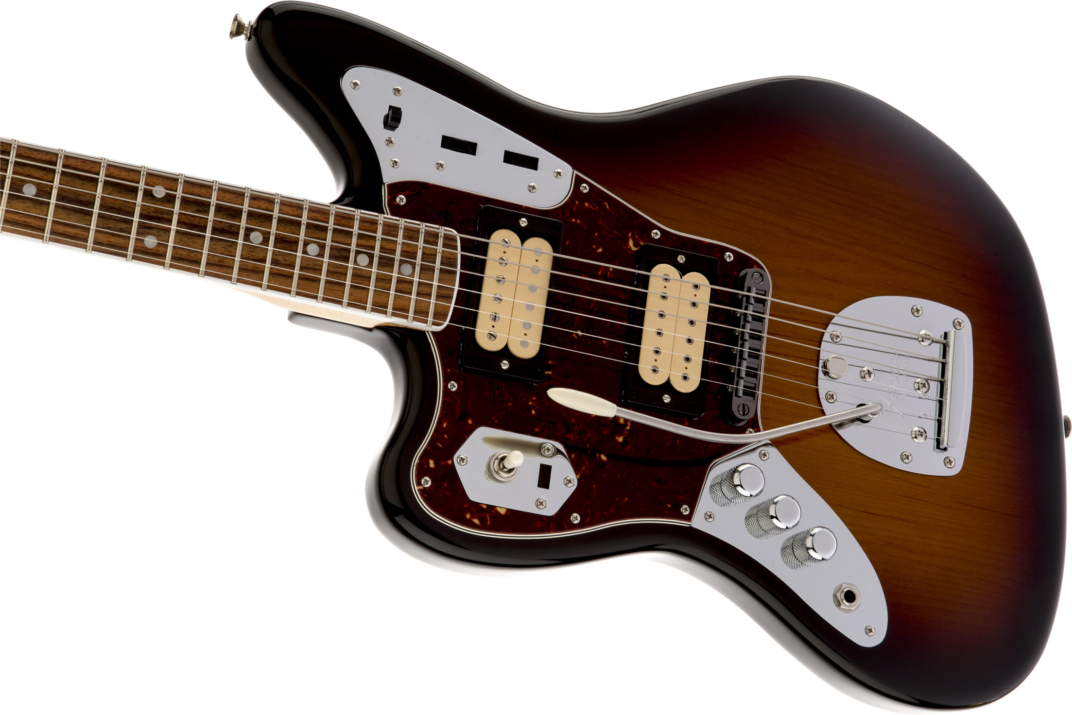 Fender Kurt Cobain Jaguar 3 Colour Sunburst NOS Left Handed 
