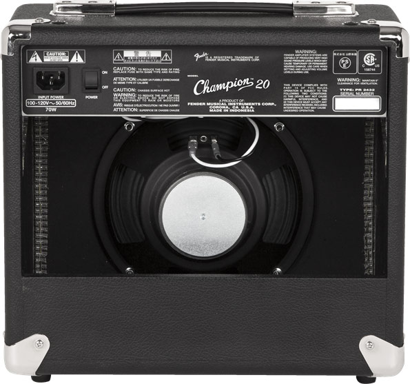 Fender Champion 20 Combo Practice Amp