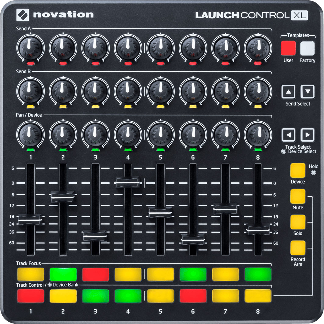 novation launch control xl ableton live controller