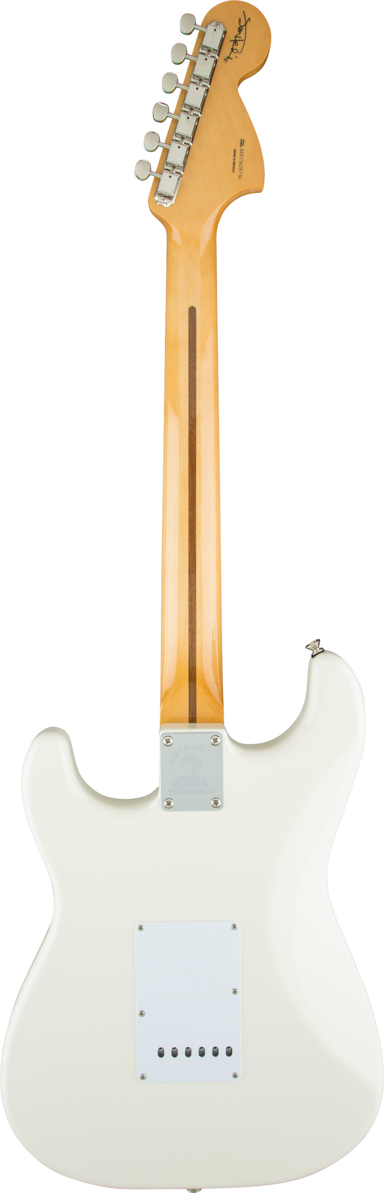 Fender Jimi Hendrix Stratocaster Maple Fingerboard Olympic White