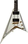 Jackson RRT-3 Pro Series Rhoads Ivory with Black Pinstripes (Ex-Demo) #ISJ1082800
