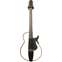 Yamaha SLG200 Silent Guitar Steel Trans Black Front View