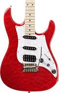 Tyler Japan Studio Elite HD Trans Red Quilt/Mamywo SSH Secret/JTS5500 Maple Fingerboard (Ex-Demo) #J6058