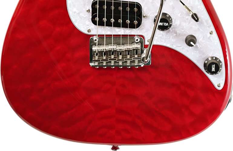 Tyler Japan Studio Elite HD Trans Red Quilt/Mamywo SSH Secret/JTS5500 Maple Fingerboard (Ex-Demo) #J6058 Tyler Japan Studio Elite HD Trans Red Quilt/Mamywo SSH Secret/JTS5500 Maple Fingerboard (Ex-Demo) #J6058
