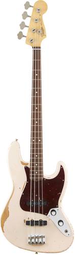 Fender Flea Signature Jazz Bass Rosewood Fingerboard Road Worn Shell Pink