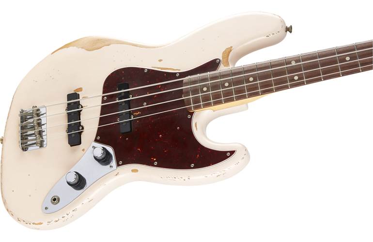 Fender Flea Signature Jazz Bass Rosewood Fingerboard Road Worn Shell Pink Fender Flea Signature Jazz Bass Rosewood Fingerboard Road Worn Shell Pink
