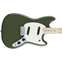 Fender Offset Mustang Olive MN Front View