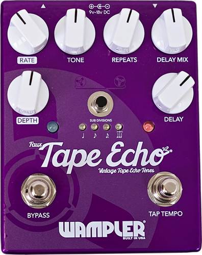 Wampler Faux Tape Echo Delay Pedal (Ex-Demo) #1081705118