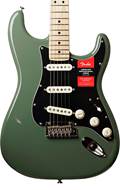 Fender American Pro Strat MN Antique Olive (Ex-Demo) #US17039403