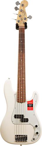 Fender American Pro P Bass V Rosewood Fingerboard Olympic White (Ex-Demo) #US16112747
