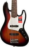Fender American Pro Jazz Bass V Rosewood Fingerboard 3 Tone Sunburst (Ex-Demo) #US17072592