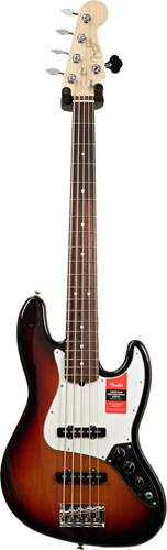 Fender American Pro Jazz Bass V Rosewood Fingerboard 3 Tone Sunburst (Ex-Demo) #US17072592