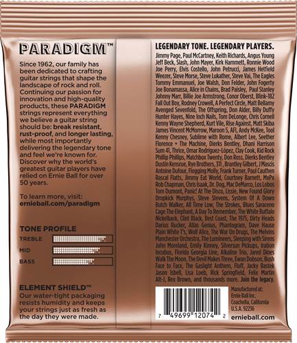 Ernie Ball P02074 Paradigm Acoustic Phosphor Bronze Medium 13-56 Ernie Ball P02074 Paradigm Acoustic Phosphor Bronze Medium 13-56