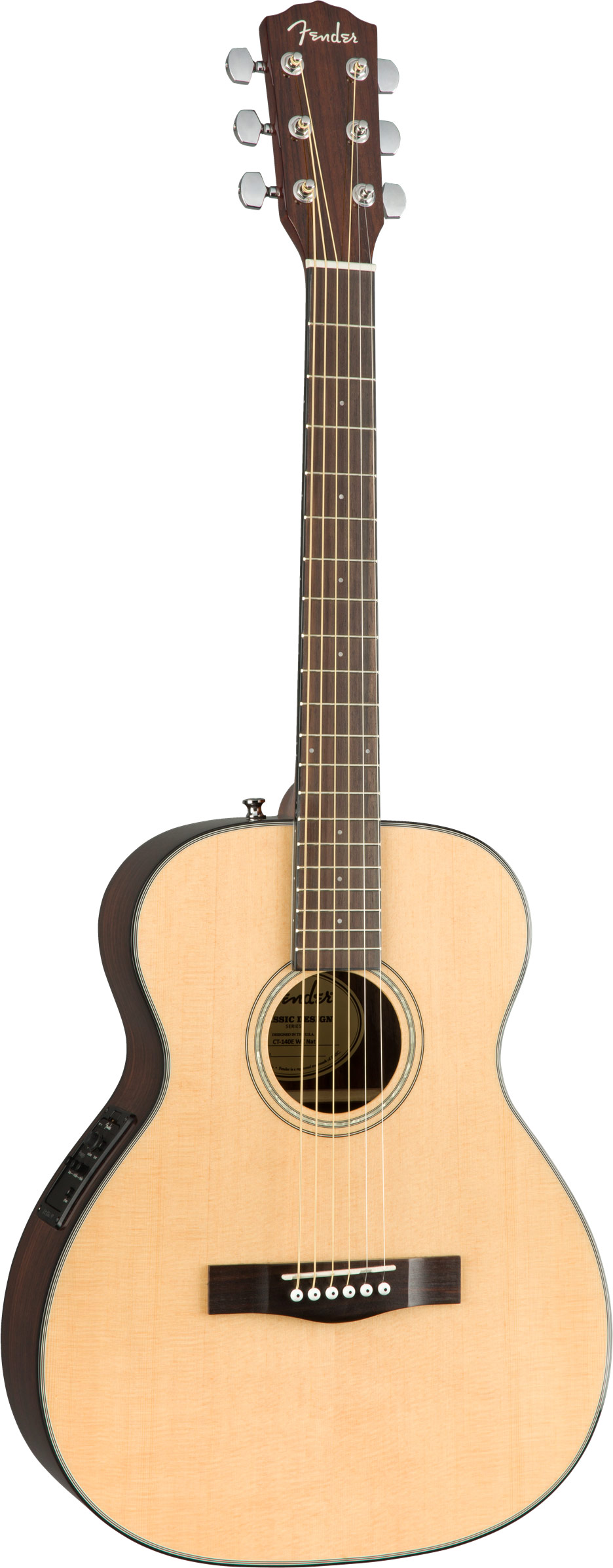 Fender CT-140SE Classic Design Electro Acoustic Travel Natural