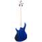 Cort Action Plus 4 String Bass Blue Metallic Back View