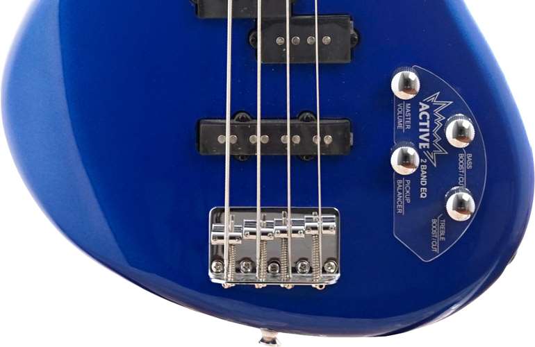Cort Action Plus 4 String Bass Blue Metallic | guitarguitar