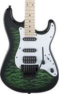 Jackson X Series Signature Adrian Smith SDXQM Transparent Green Maple Fingerboard