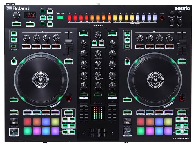 Roland DJ-505 DJ Controller (Ex-Demo) #Z5I3332