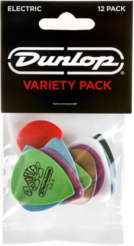 Dunlop PVP113 Variety Pack Electric 12 Plectrum