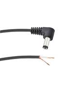 Voodoo Lab 2.1mm Right-Angle Barrel Connector and Bare End 36in Cable