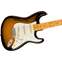 Fender Eric Johnson Thinline Strat 2 Tone Sunburst Front View