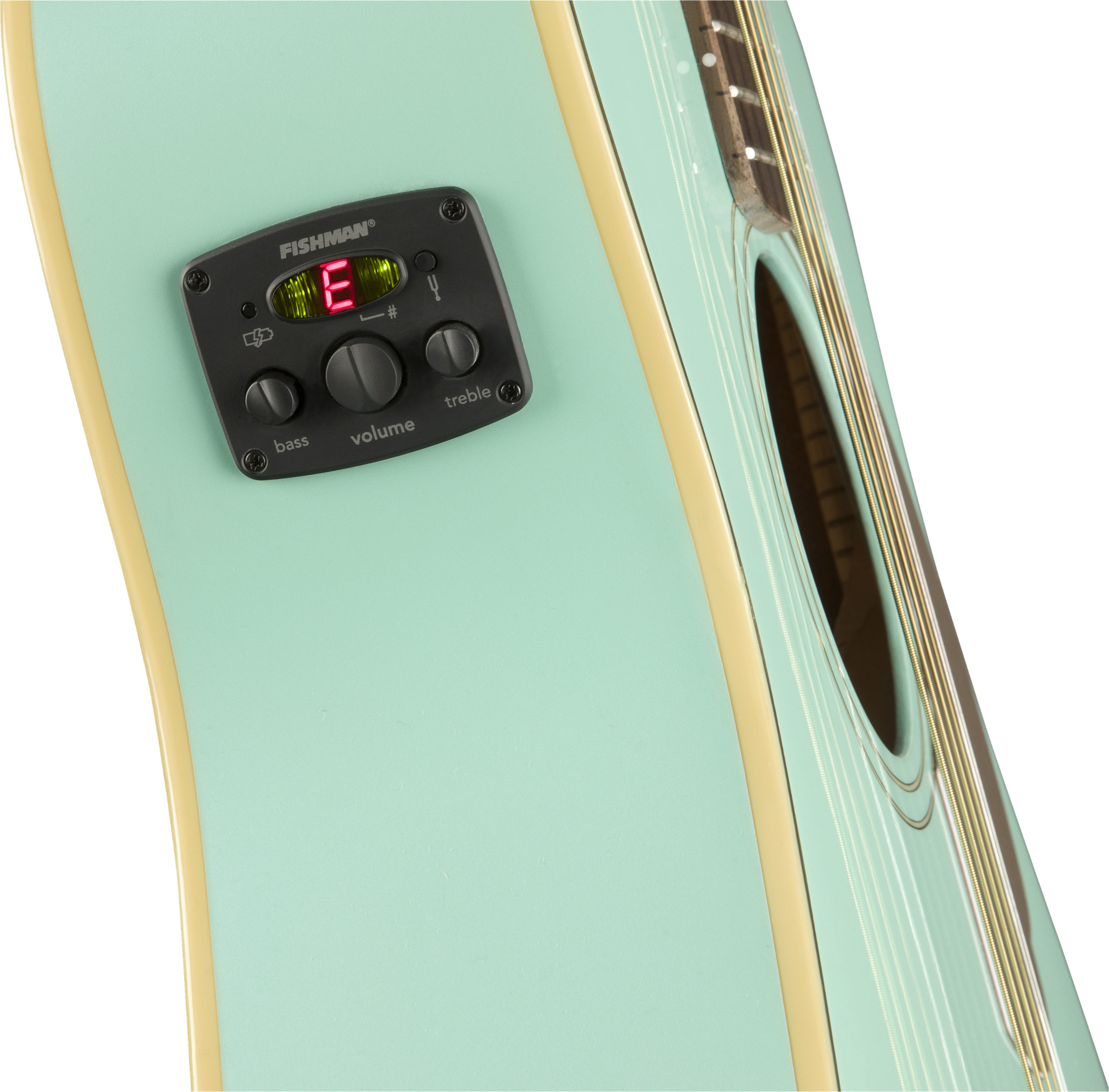 Fender California Series Malibu Player Aqua Splash