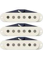 Bare Knuckle PAT Pend Strat '63 Veneer Board Single Coil Set - Aged Cream - RWRP