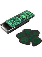 Dunlop ILDCT01 I Love Dust Green 6 Picks and Tin Clamshell