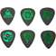 Dunlop ILDCT01 I Love Dust Green 6 Picks and Tin Clamshell Front View