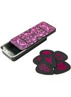 Dunlop ILDCT02 I Love Dust Magenta 6 Picks and Tin Clamshell