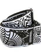 Dunlop ILD02 I Love Dust Strap Vortex Black/White