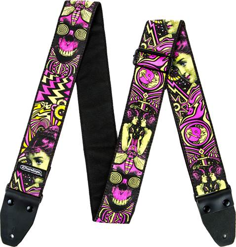 Dunlop ILD06 I Love Dust Strap Smoking Moon Orange Dunlop ILD06 I Love Dust Strap Smoking Moon Orange