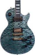Gibson Custom Shop Les Paul Custom Quilt Ocean Blue Gold Hardware (Ex-Demo) #CS703483