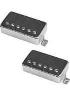 Bare Knuckle PG Blues Calibrated Humbucker 50mm Spacing Braided 2 Conductor Long Leg Nickel Cover