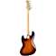 Fender Player Jazz Bass 3-Colour Sunburst Pau Ferro Fingerboard Back View