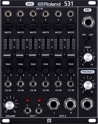 Roland System 500 531 Mixer (Ex-Demo) #Z9I0032 Roland System 500 531 Mixer (Ex-Demo) #Z9I0032
