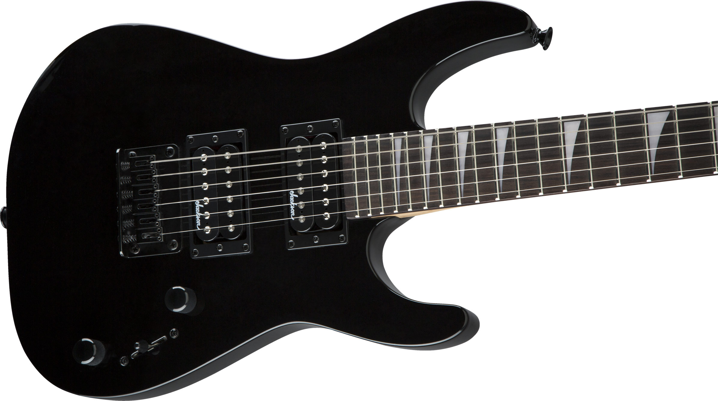 Jackson DUPLICATE JS Series Dinky Minion JS1X Gloss Black Amaranth Fingerboard